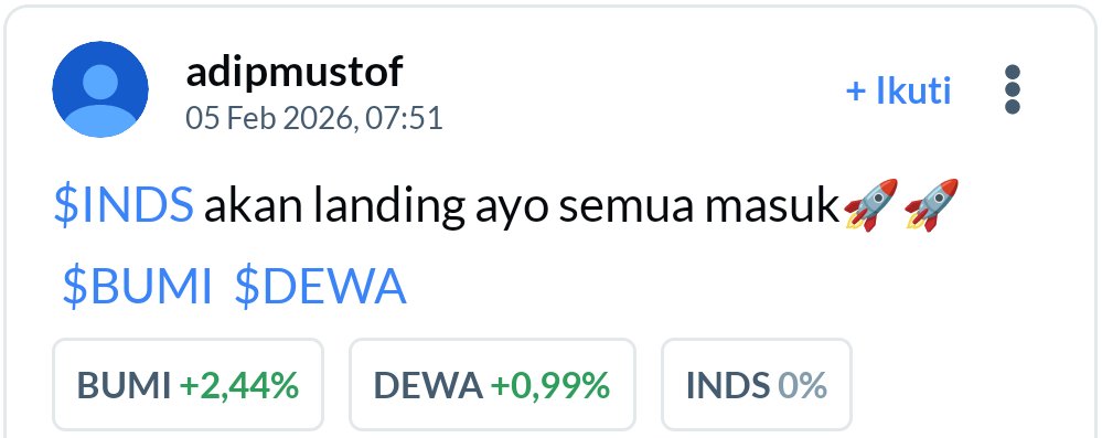 baratayuyuda's tweet photo. Grafiknya lagi rame dan harganya keliatan kuat, INDS lagi dapet momentum santai tapi siapin plan,#AplikasiAjaib #INDS #saham #IHSG #cuansantai https://t.co/mkEvWSxARO