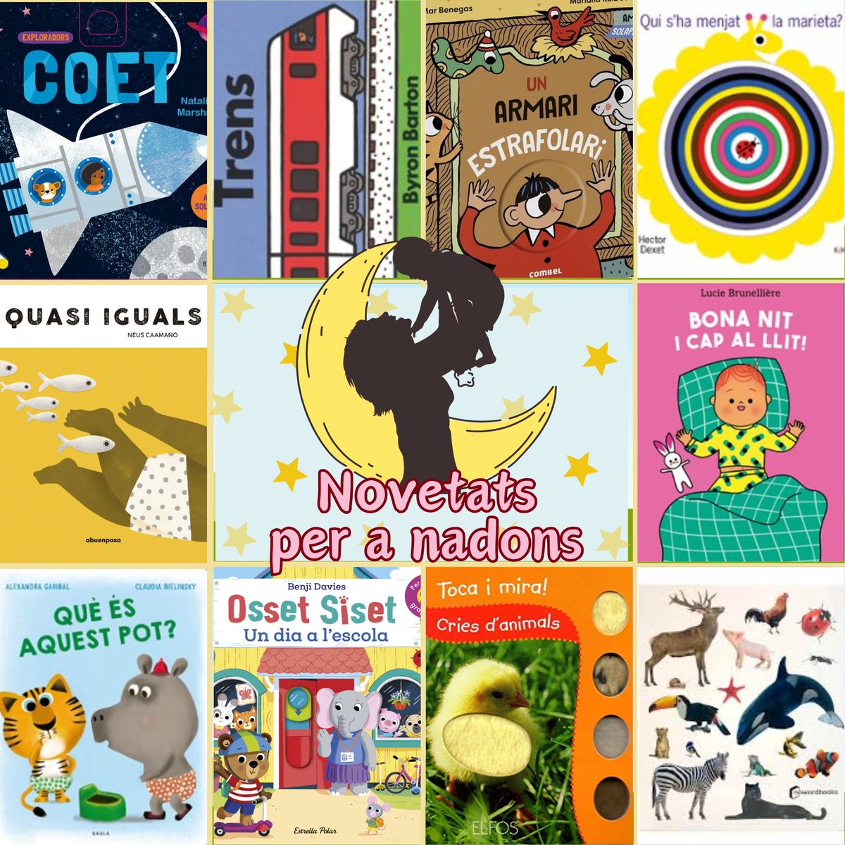 BibJoanMargarit's tweet photo. 📚Aprofitem l'activitat per a nadons TAT! per ensenyar-vos les novetats per als més petitons de la biblioteca🚼
#BJM #BibliotequesXBM #Cultura #Nadons #Activitats #Infantil #Novetats #bibliolovers #booklovers #SantJust https://t.co/JHudD6hz3R