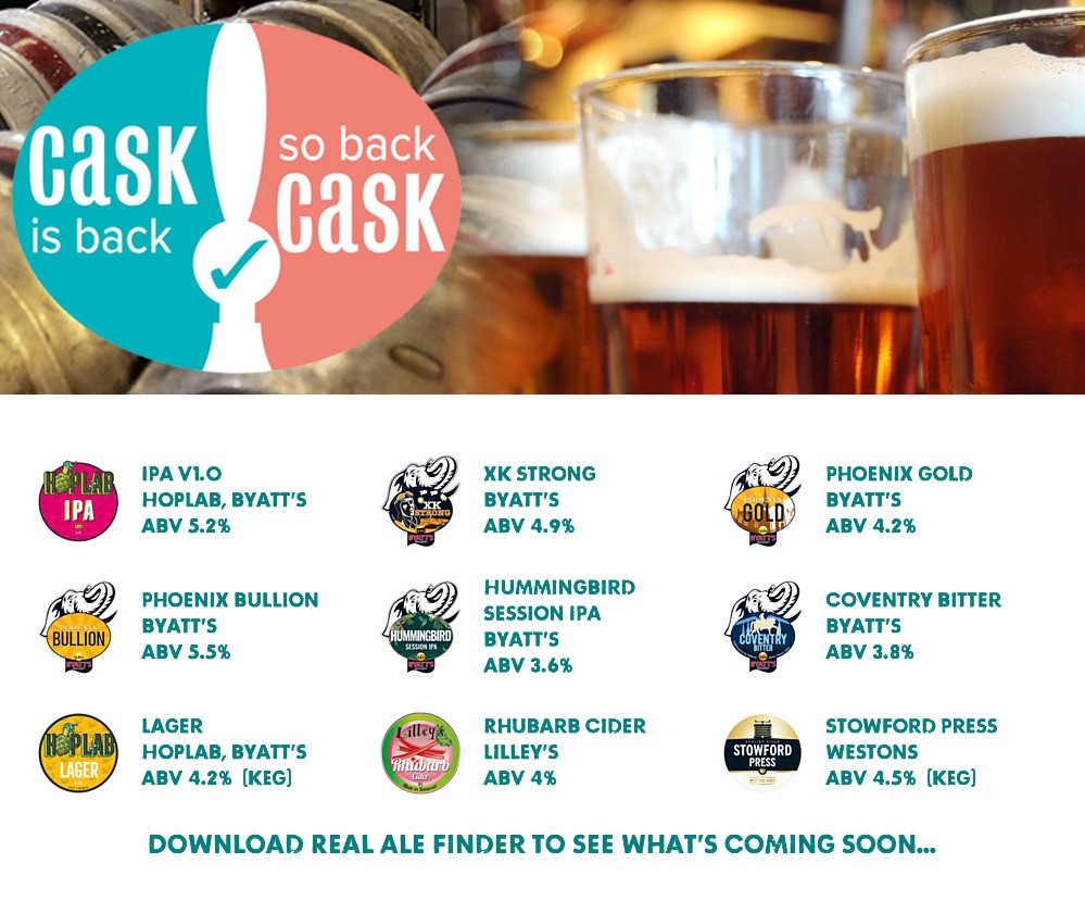 ByattsBrewery's tweet photo. On the bar today 4-9pm

Beer Board: https://t.co/YKqWvcpZmu

#CaskIsBack @ByattsBrewery @lilleyscider @covcamra @NuneatonCAMRA
#RealAleFinder https://t.co/CGQkXTwlWf