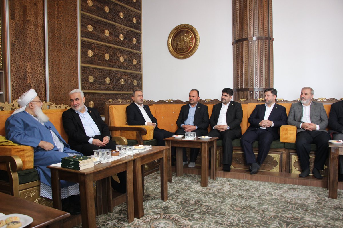 HurDavaPartisi's tweet image. Genel Başkanımız Sayın Zekeriya Yapıcıoğlu, Kahramanmaraş temasları kapsamında Şeyh Abdullah Taylan'ı ziyaret etti.