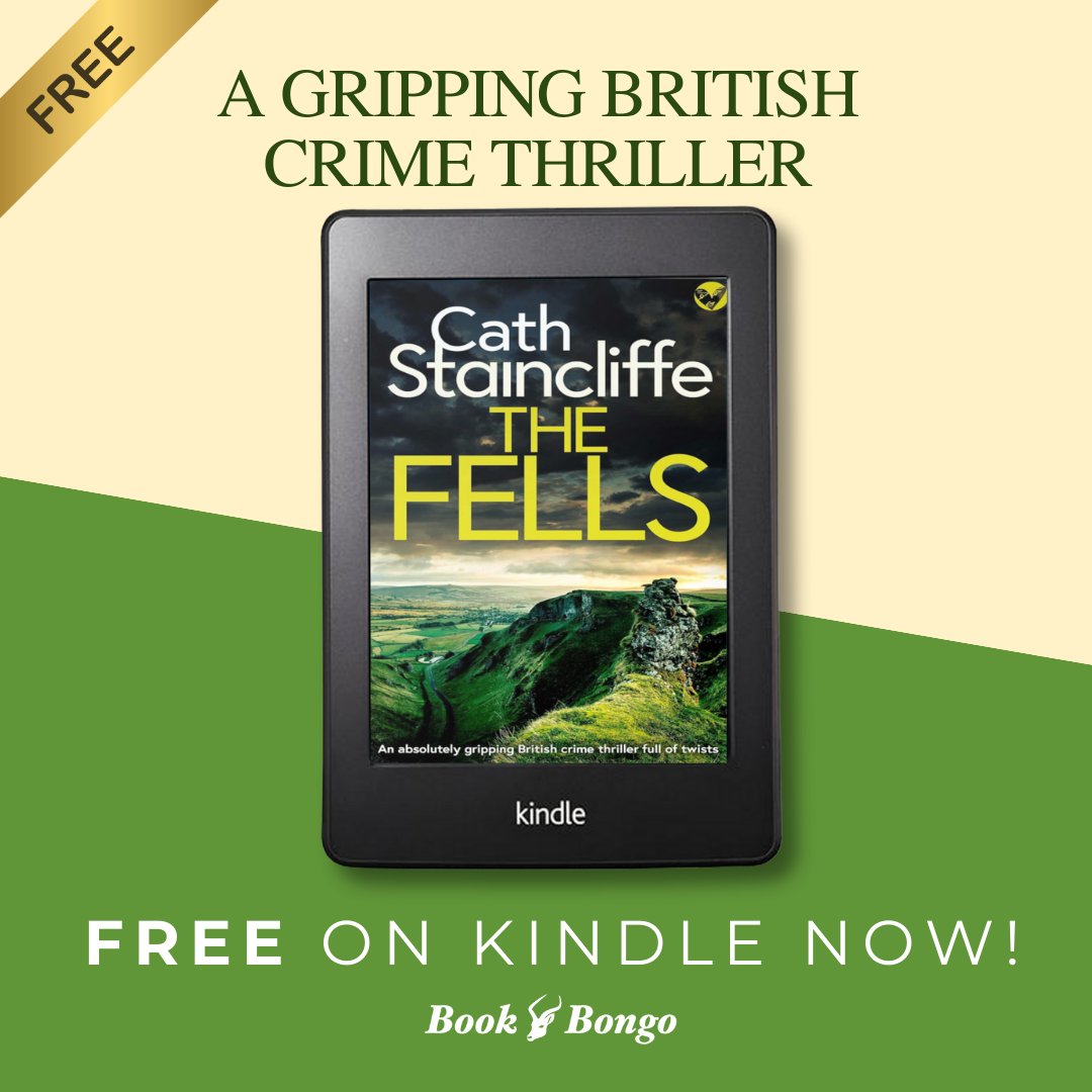 Get the first in this series completely FREE on Kindle now!
THE FELLS: an absolutely gripping British crime thriller full of twists (Detectives Donovan &amp; Young Book 1) by Cath Staincliffe
geni.us/The-Fells-BB 
#freebooks #giveaways #kindledeals #CrimeFiction #thrillerbooks