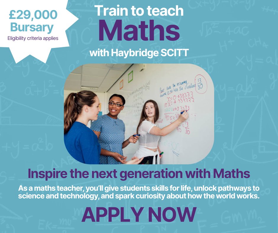 Haybridge SCITT - Teacher Training tweet media