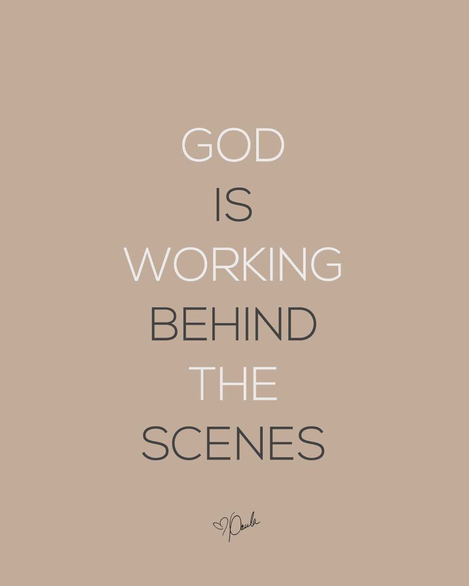 God is working behind the scenes to bring His Word to pass in your life... Angels have been deployed, doors are opening, prayers are being answered! paulawhite.org/prayer
