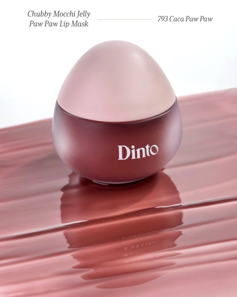 Dinto : Chubby Mocchi Jelly Paw Paw Lip Mask °˖✧
793 Caca Paw Paw 🤎 ( Cocoa Jelly Color )

#Dinto #Dintoth