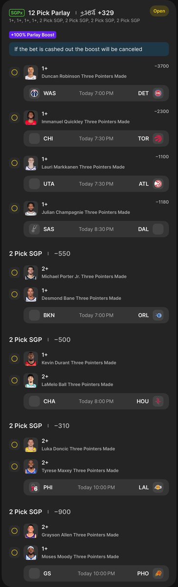 miamitheevpbets's tweet photo. 3 point Shooter 
Bet by @miamidagreat305 and @EVPCJP 
Bet places on @DKSportsbook 
Link in comments 

 #nosweat

#NBAPicks #betting #SportsBets #miamitheevp #draftking https://t.co/L18pYqsoGV