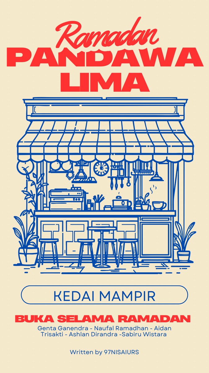 Ramadan Pandawa Lima

Kedai Mampir, coming soon.