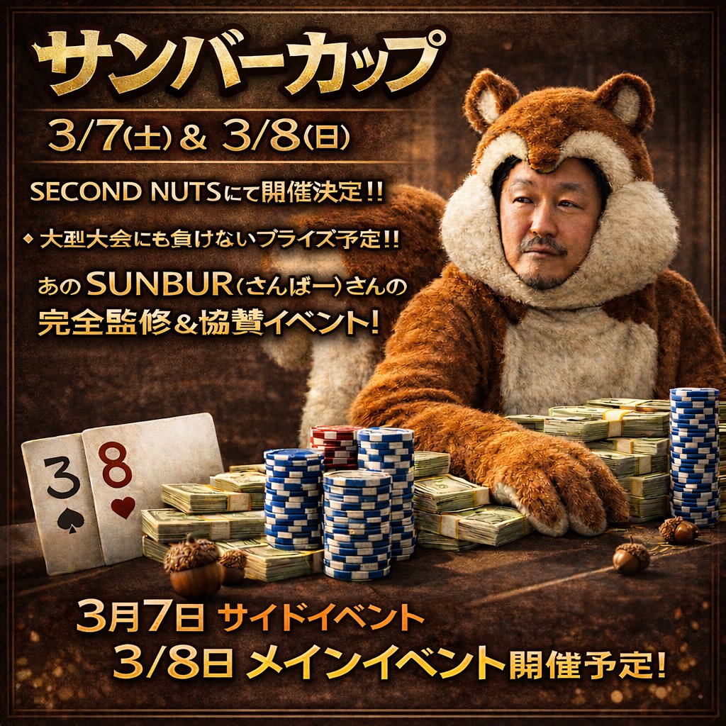 SUNBUR ＠バカラ−100,000,000 (@SUNBUR38) / Posts / X