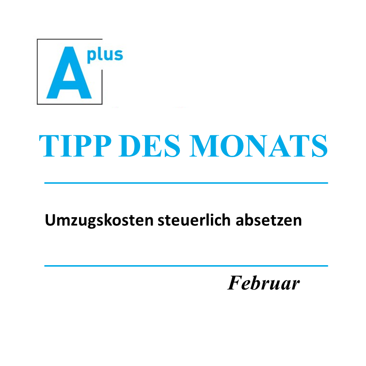 aplus_berater's tweet photo. Unser Tipp des Monats für Sie zum Thema "Umzugskosten":

Ein Umzug kann steuerlich absetzbar sein – wenn er beruflich veranlasst ist. Das #Finanzamt erkennt #Umzugskosten an, wenn der Wohnungswechsel objektiv durch den Beruf begründet ist.

https://t.co/MHkF5giRdY https://t.co/HcNaILrpyN
