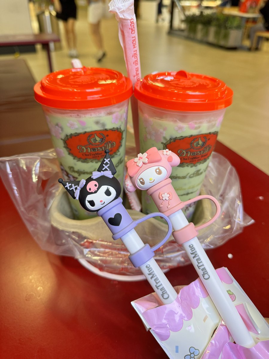 plli4noah's tweet image. Yataz-nation or Kuromi &amp;amp; My Melody lovers, run to ChaTraMue now! 💗😍