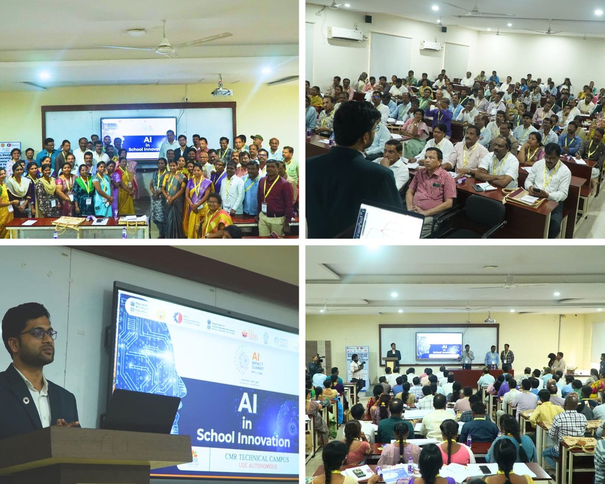CMR Technical Campus conducted a workshop on AI in School Innovation as part of IDE Bootcamp

<a href="/AICTE_INDIA/">AICTE</a>