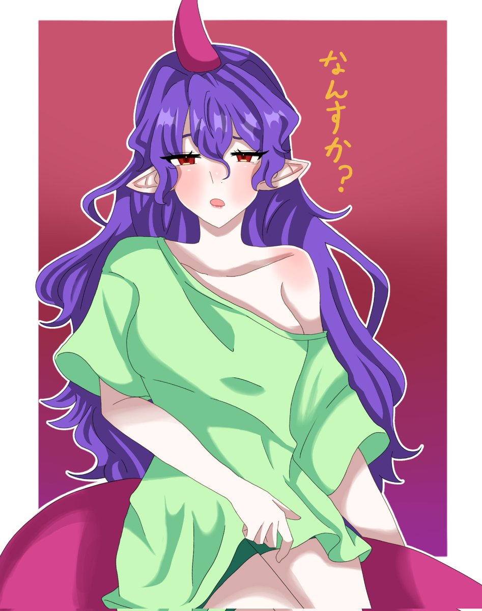なんすかー
#東方Project #東方イラスト #天火人ちやり