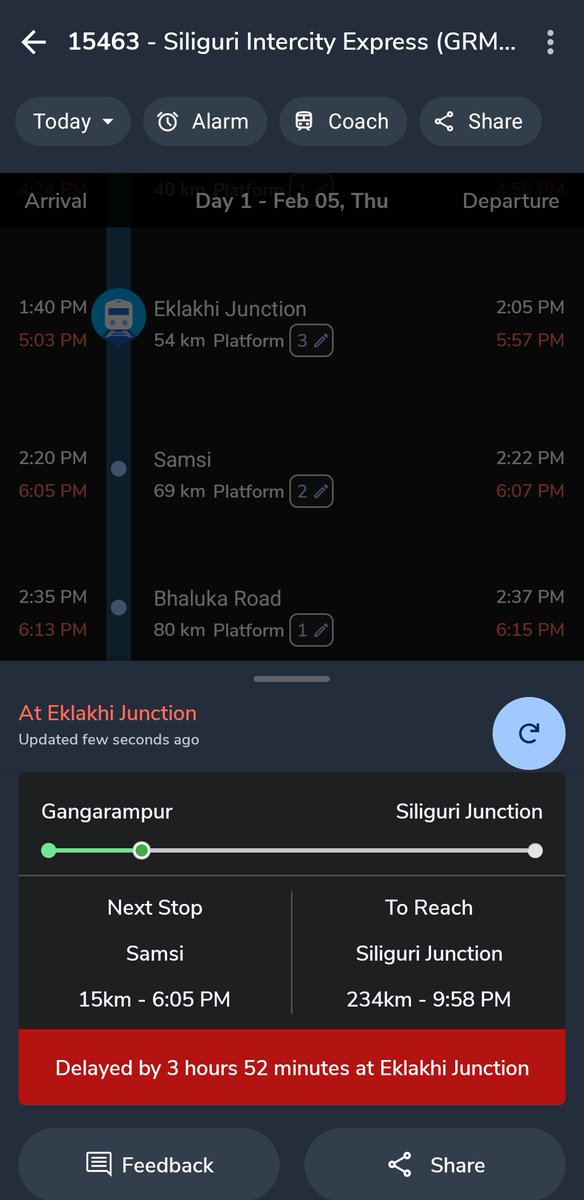 sarkar_roki's tweet photo. What's happening railway walo? Ghar ja payenge aaj?

@RailMinIndia 
@AshwiniVaishnaw 
@rail https://t.co/FShzOBpqwN