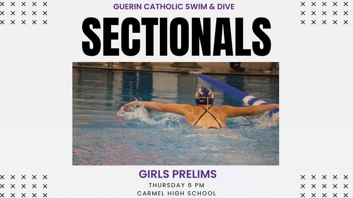 GIRLS SECTIONAL PRELIMS 
THURSDAY 6 PM
CARMEL HIGH SCHOOL 

<a href="/GCHS_Athletics/">Guerin Catholic Athletics</a>