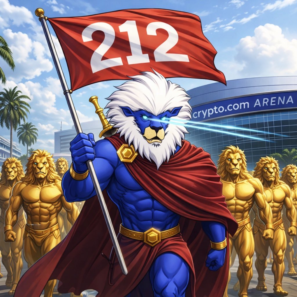 BIG GM 

MOST PROJECTS HAVE A FOUNDER WHO PROMISES THE WORLD

AND LEECHES FOR A COMMUNITY 

212 IS DIFFERENT

212 FOUNDERS EACH FULFILLING THEIR PURPOSE

YOU CANNOT BEAT AN ARMY OF KINGS

SAY IT BACK AND MAKE IT OFFICIAL