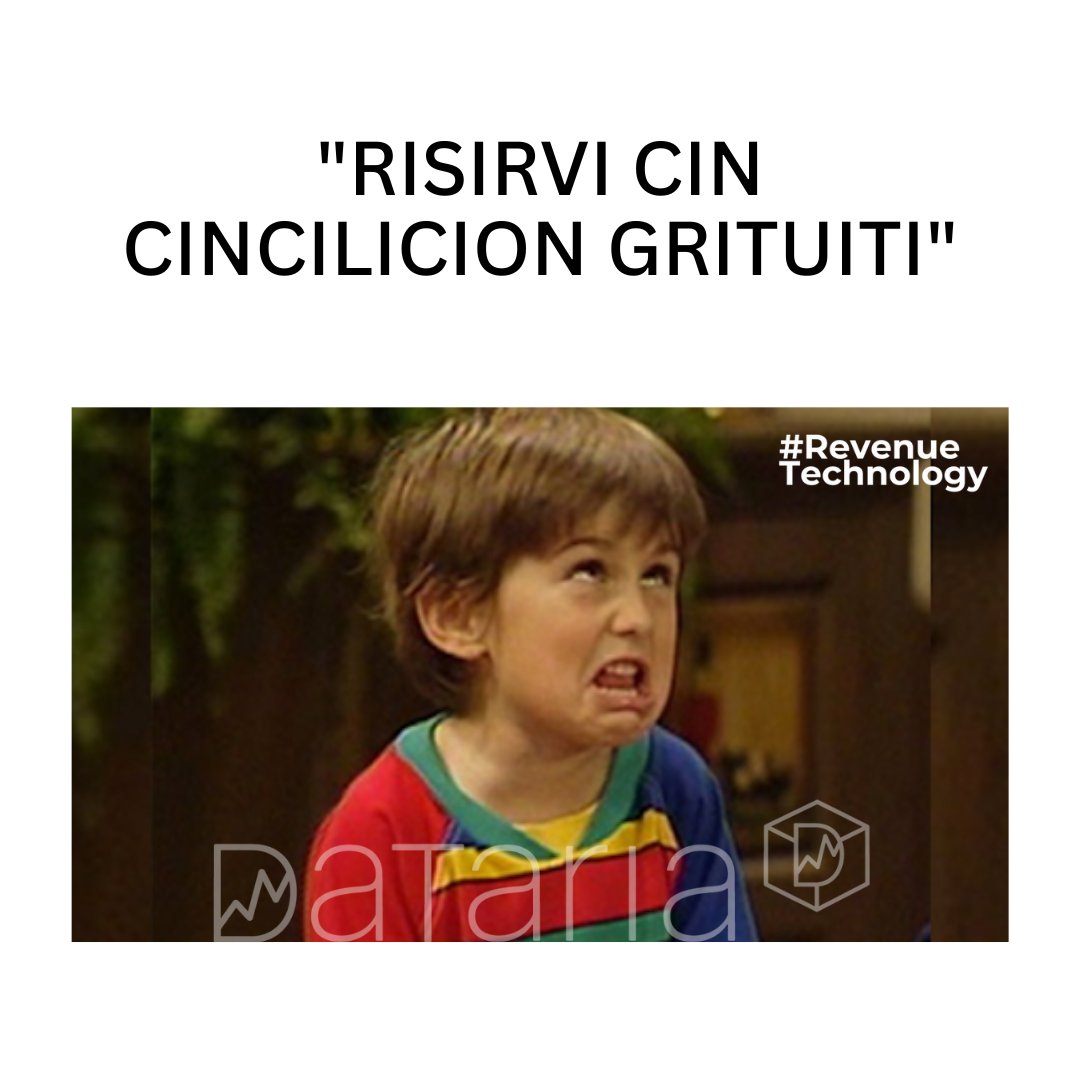 ¡Hoy es viernes 13!
Ojo con las cancelaciones gratuitas, los más supersticiosos pueden verse tentados a cancelar ❌

Un poco de humor, no viene mal para cerrar la semana ;)

#RevenueTechnology #RevenueLife