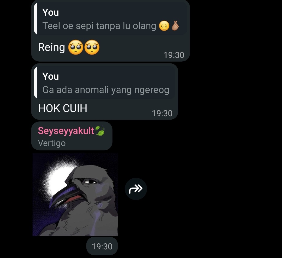 Cepet banget moodnya berubah