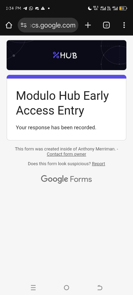 DLoliverse's tweet photo. @ModuloFinance Done https://t.co/KXX9PegYz0