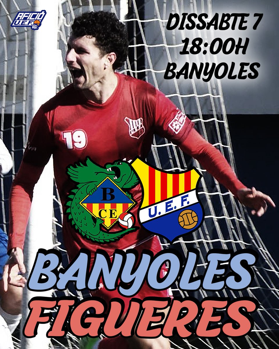 SEMBLANCES.
Els dos equips blanc-i-blaus no estan passant el seu millor moment. El Banyoles està a la zona de descens a 2 punts del Figueres que marca la salvació. Els conjunts estrenen entrenador.