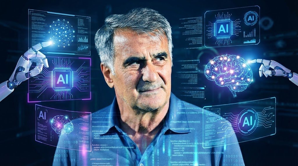 sporx's tweet photo. Şenol Güneş: "Yapay zeka zaten derin bir kuyu gibi. Ona girdiğinizde, aslında bazen fazla girdiğinizde yalnızlığa gidiyorsunuz. Kendinizle tartışıyor, konuşuyorsunuz. Ne verirseniz onu alıyorsunuz. 

Gelecek hızlı geliyor, buna hazırlıklı olmak lazım. Fikirler havada yüzüyor, doğru fikirleri almak gerekiyor. Bazen çevrede dinledikleriniz, kendi düşündükleriniz eksik kalıyor, o daha toparlıyor ve yoğunluğu azaltıyor. Ama çok daha faydalanılacak alanları var. 

Eskiden sunum yaparken çok büyük hazırlıklar yapardık. Şimdi çok daha kısa zamanda her şeyi veriyor. Size sizi anlatıyor. Sizi düşündürüyor. Hatta o da paylaşıyor, "Nasıl yardımcı olabilirim?" diye. 

Çok güzel bir kolaylık ama bunun sonu nereye gider bilmiyorum. Yakında insanlık ikinci plana düşebilir." [🔗beIN Sports]