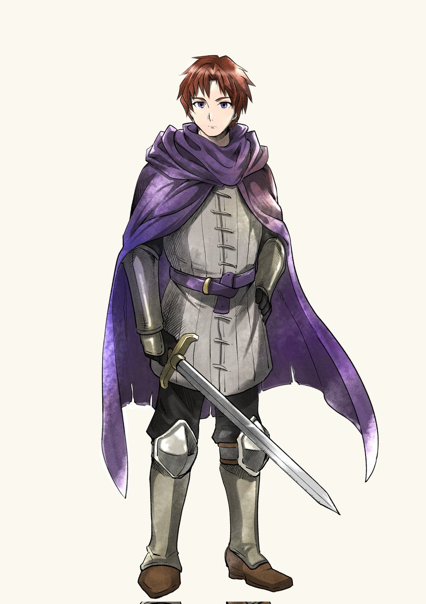 RealFantasy_st's tweet photo. 【登場人物紹介】
物語：勇者ジェミニの伝説 外伝 赤い翼の物語
名前：モラード
体長：177cm
体重：66kg
赤子の頃に兄と一緒にエルボスタウンに捨てられているところを拾われ育てられた。血の気の多い兄とは異なり、一歩引いて物事を見る性格で優しく人望がある。一方で仲間意識が強く、敵と見なした https://t.co/rad0M6Zv9H