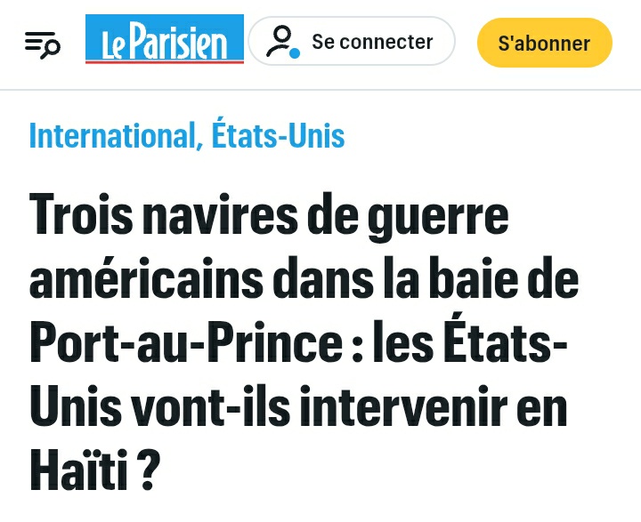 1492, premye fwa 3 bato te kwochte douvan zile a, s on pòt lanfè ki te tou louvri.

2026, pou machann peyi isit rele 3 bato malediksyon sa yo ankò 

Nou depase mechan !