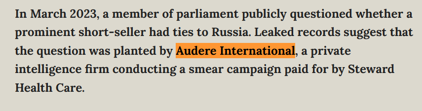 AIMhonesty's tweet photo. I wonder why Audere Group is all over my @LinkedIn ? Anyone heard of them?😉
What do you think piqued their interest?
Maybe #Labour's @liambyrnemp knows why #Audere would be panicking? Or perhaps @Chris_D_Steele of disgraced @OrbisBIOfficial? Silence is golden! https://t.co/K4EFDVyWRo