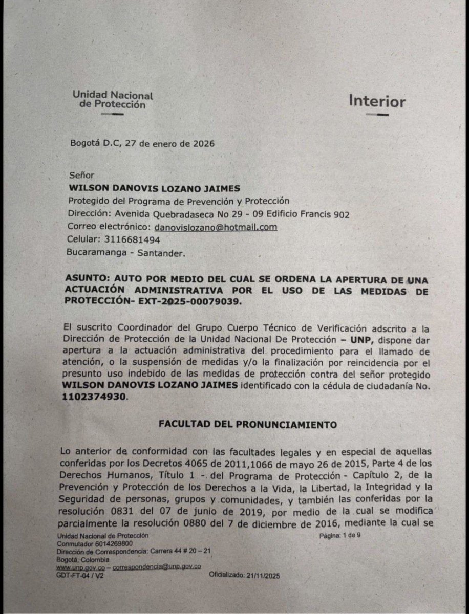 Socrates1948's tweet photo. #PrimiciadeSócrates @UNPColombia inició actuación administrativa contra @danovislozano por el uso indebido de camioneta blindada. En diciembre, en estado de embriaguez atropellaron a varias personas, sobornaron a las víctimas, escondieron la camioneta… 🌻 https://t.co/o04KUtAVQk