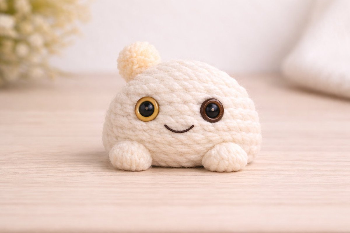 Meet_Let_Tan's tweet photo. I accidentally created a crochet character.
Now he won’t stop judging my yarn choices.
His name is Let-Tan. https://t.co/sYIlBBLzOa