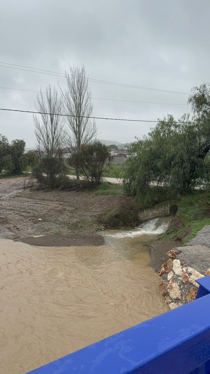 juanbermudez_j's tweet photo. @Storm_Malaga Él Guadalmedina a la altura del Alcaide ( Casabermeja), y es solo casi la cabecera del rio. https://t.co/V1TDBy1gC7