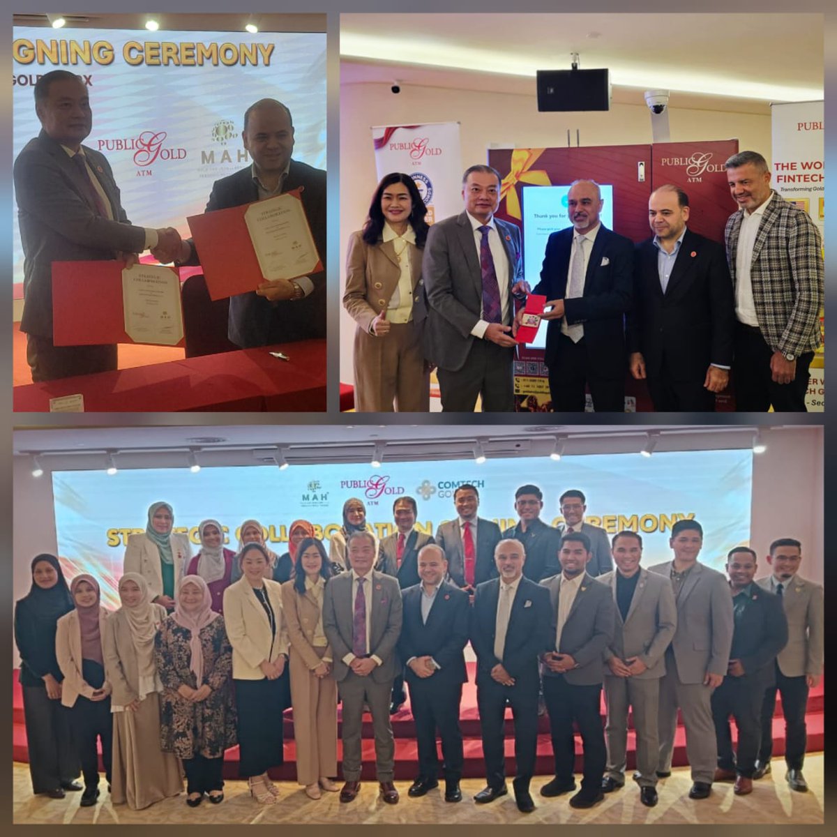 🚀 A Landmark Moment for Digital Gold in Malaysia 🇲🇾

ComTech Gold × Public Gold ATM — Redefining How the World Accesses Gold

We’re proud to announce a major strategic collaboration between ComTech Gold and Public Gold ATM, marking a pivotal step in the evolution of