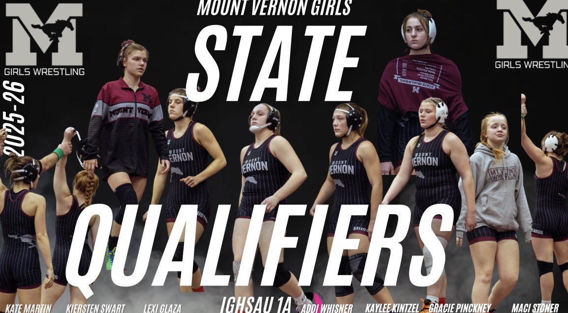 Mt. Vernon Girls Wrestling tweet media