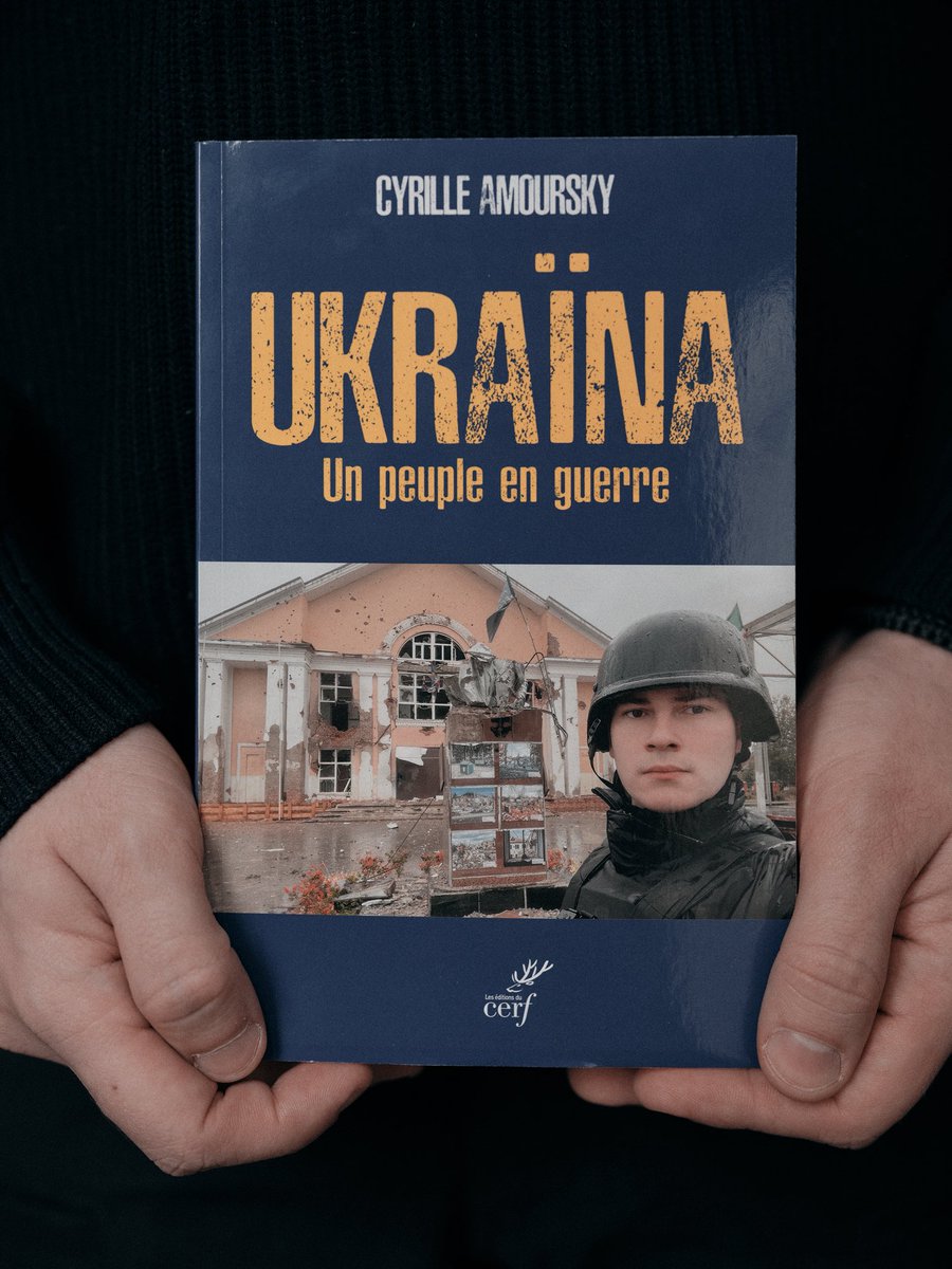 🇫🇷🇺🇦❤️ Chers amis !!!

J’ai le plaisir de vous annoncer que mon livre « Ukraïna » est sorti ! 

J’y retrace les moments majeurs de la guerre vécus sur place, par la voix des Ukrainiens.

Je vous garantie des épisodes inédits 💪

Dispo chez votre libraire !
J’attends vos retours !