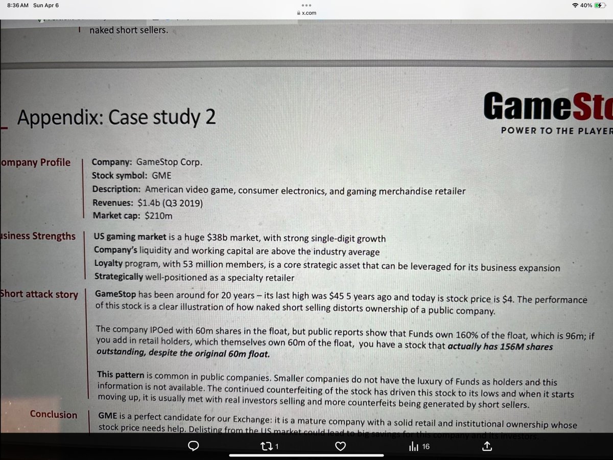 Hamnakedshorts's tweet image. $FNGR  If you dont know me I lost over 100K followers being kicked off Twitter &amp;amp; my post blocked  here is my report on $GME 2020 at $4 and My detailed report 
we dont fuck around EDUCATION is how you get rich