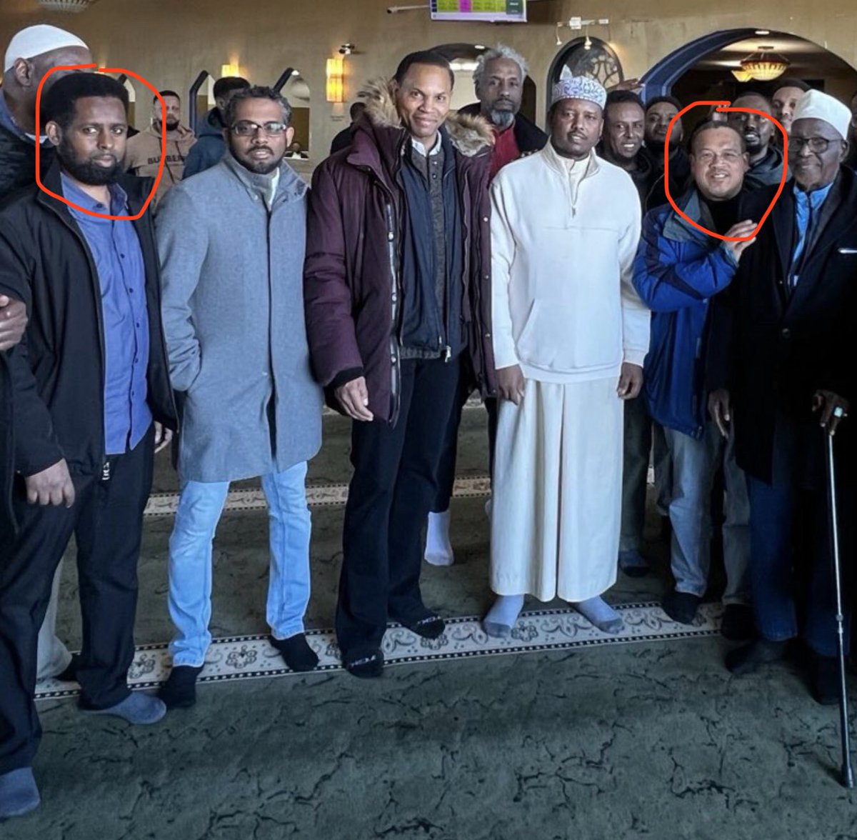 libsoftiktok's tweet image. Remember the Somali who called for Jihad in the Minnesota State Capitol?

Well, here’s Minnesota attorney general Keith Ellison posing with him…

Of course