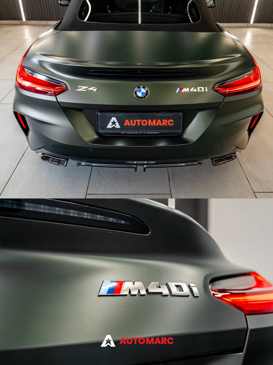 Matte PPF elevates the BMW Z4’s design, subtle, sporty, and safeguarded for every mile ahead.✨🖤

#Automarc #BmwZ4 #MattePPF #LuxuryCars #AutomarcUpgrade