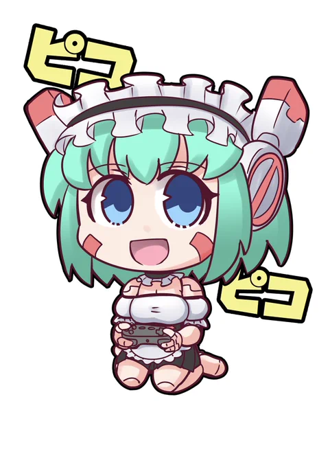 #笑顔の日 なので うちの子のレベラゲちゃんも笑顔