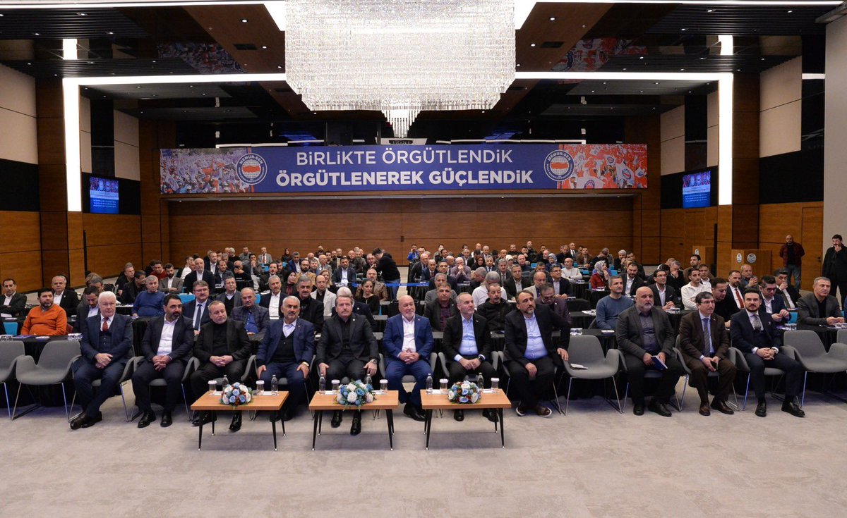 İki gün sürecek bu güzel programa emek veren başta Genel Başkanımız Hacı Bayram Tonbul ve Genel Yönetim Kuruluna, katılım sağlayan tüm yol ve dava arkadaşlarımıza teşekkür ediyorum.

Niyet hayır akıbet hayır..

<a href="/HBTONBUL/">HACI BAYRAM TONBUL 🇹🇷</a> | <a href="/Enerji1sen/">ENERJİ BİR-SEN</a>