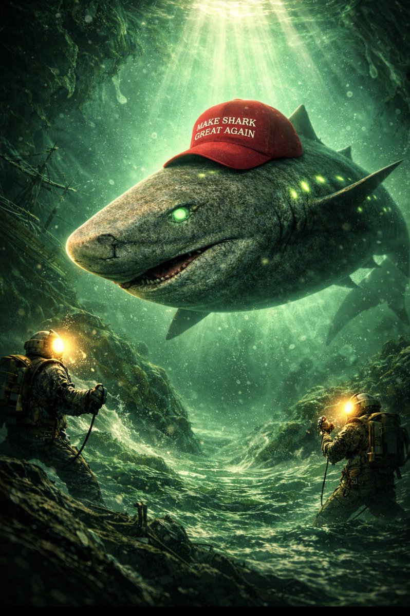 PhoenixMetaX's tweet image. Maga in greenland $SHARK CTO