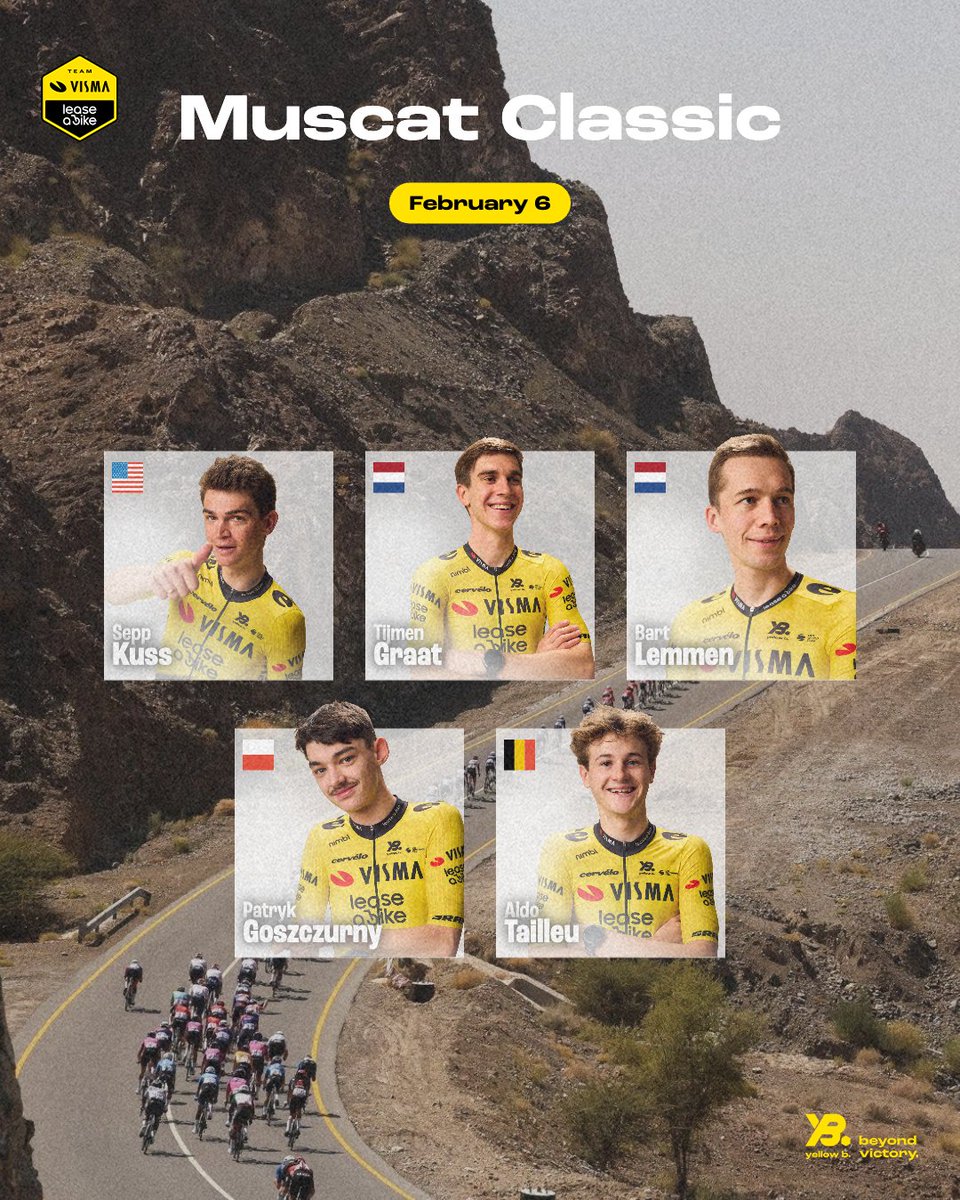 Team Visma | Lease a Bike tweet media