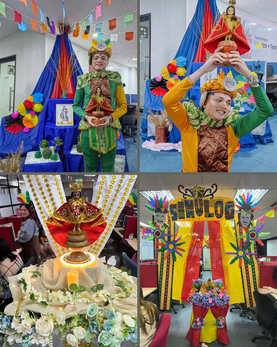 Color, culture, and serious team spirit🇵🇭
Our #Philippines team brought the Sinulog vibe to life with bold décor, infectious energy, and a whole lot of pride. Proof that when culture leads, teams shine brighter.
#FusionCX #SinulogVibes #PhilippinesPride #OfficeCulture #TeamEnergy