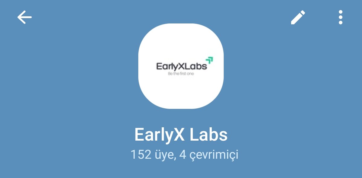 earlyxlabs's tweet photo. EarlyX Labs Telegram Grubumuzda Üye Alımları Durdurulmuştur 

Merhaba EarlyX Ailesi,

Şu an için grubumuza yeni üye alımlarını geçici olarak durdurma kararı aldık.

Son dönemde gelen yoğun ilgi ve sınırlı alım kontenjanımızın dolması nedeniyle bu adımı atmak zorunda kaldık. Şu anda grupta yer alan üyelerimizle kaliteli iletişimi ve değerli paylaşımları sürdürebilmek bizim için öncelik taşıyor.

Sizlerle birlikte bu  topluluğu büyütmeye ve daha da güçlendirmeye devam etmek için sabırsızlanıyoruz.

Bir sonraki alım dalgasında görüşmek üzere…  
EarlyX Labs ekibi