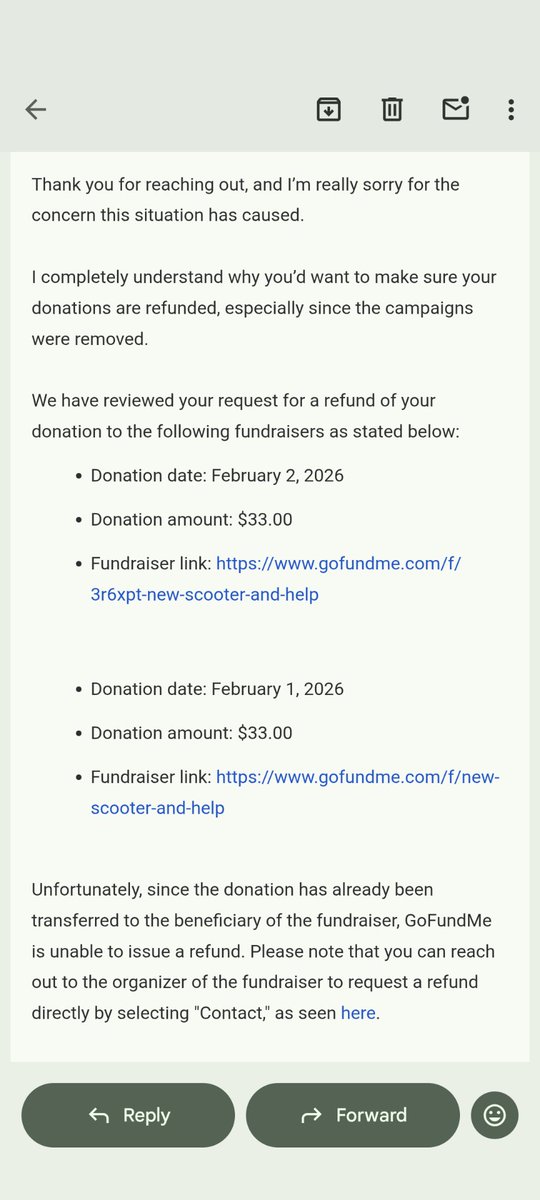 Otherworldly420's tweet photo. @JerryDonne43316 They are refusing my refund. https://t.co/DNkBXLRq0r
