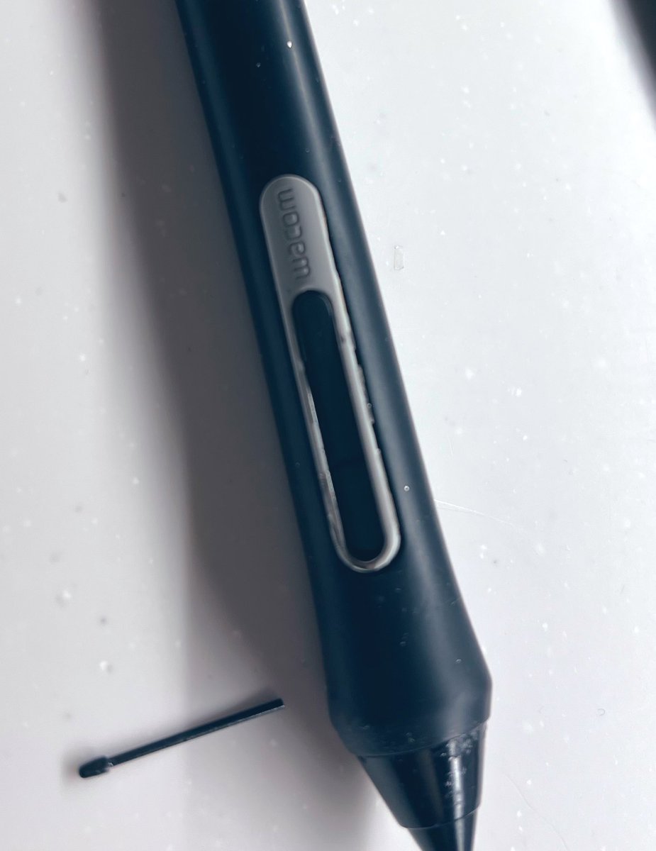 イラスト完成間近でペンがで壊れました…。
5年間ありがとう🥺

納品遅れてすみません(;_;)