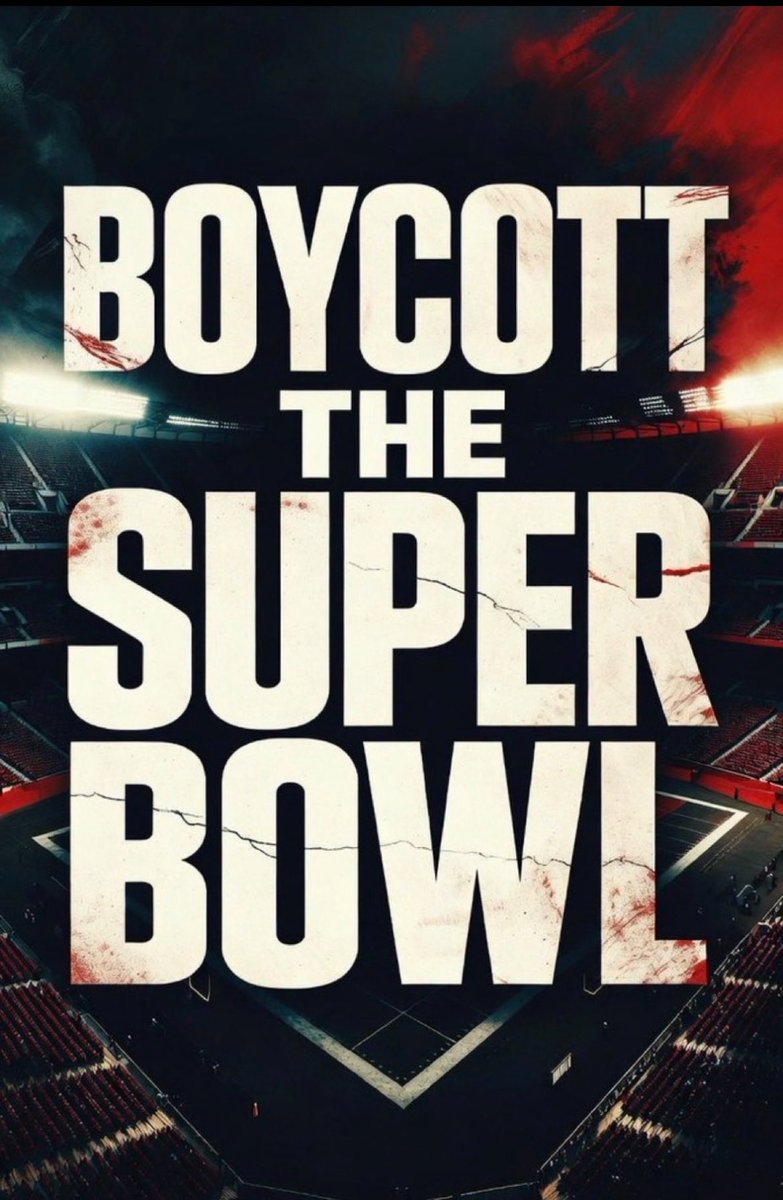 ClaudiaYadette1's tweet photo. @LeahRain77 #BoycottTheSuperbowl #boycottNFL #BoycottHalftime https://t.co/s7bt89Zide