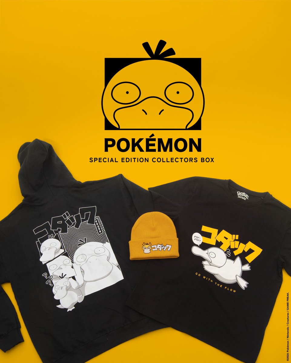 zavvi's tweet image. 🦆😵‍💫Psy Psy! 🦆😵‍💫

We're kicking off the Pokemon 30th anniversary celebrations with our Special Edition Psyduck Collector's box AND Akedo footwear!

Secure yours here &amp;gt;&amp;gt;&amp;gt; zavvi.com/c/franchises/p…