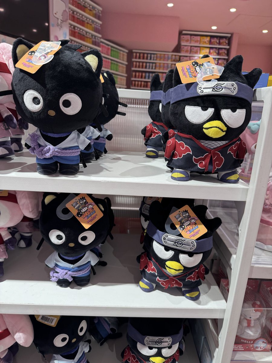 sanriodaily's tweet image. sanrio x naruto 💫