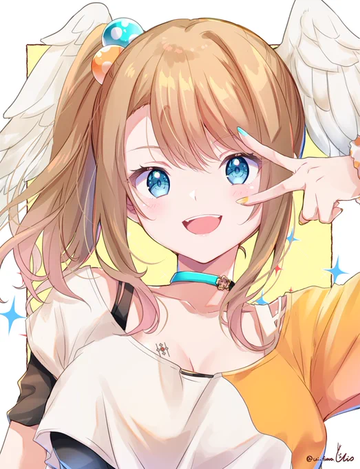 サイドポニーテールなユーニ