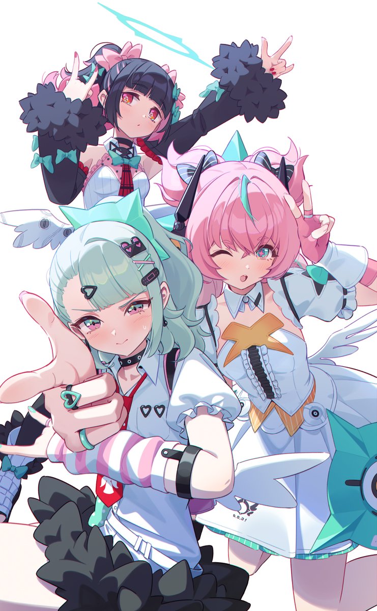 Oichi_DA's tweet photo. #zzzero #ZZZFanart #AOD #ちなつ #アリア #南宮羽 https://t.co/6y4qkbqUP4