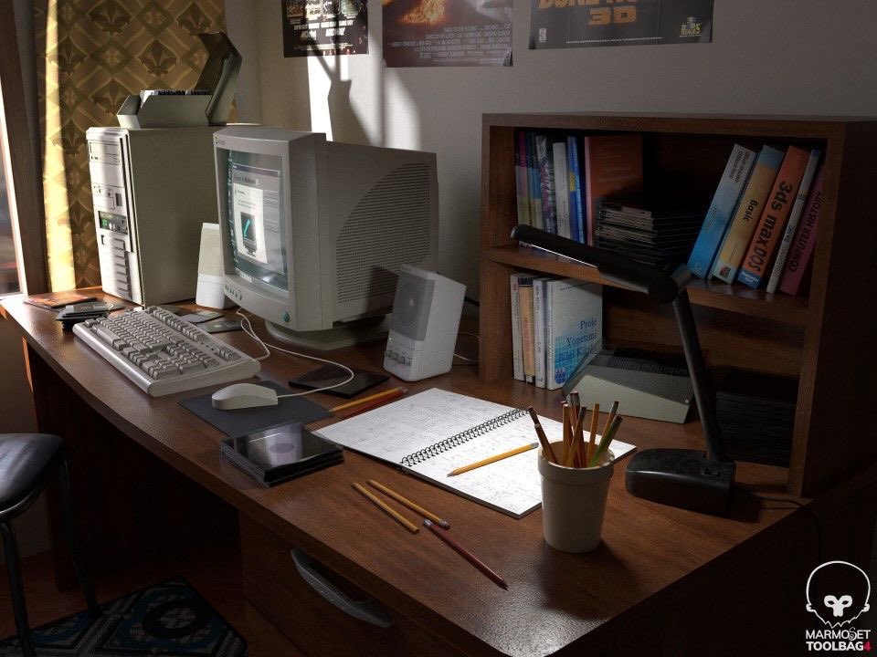 #취향일기 - 07
옛 뚱뚱컴퓨터가 너무너무 좋으네요