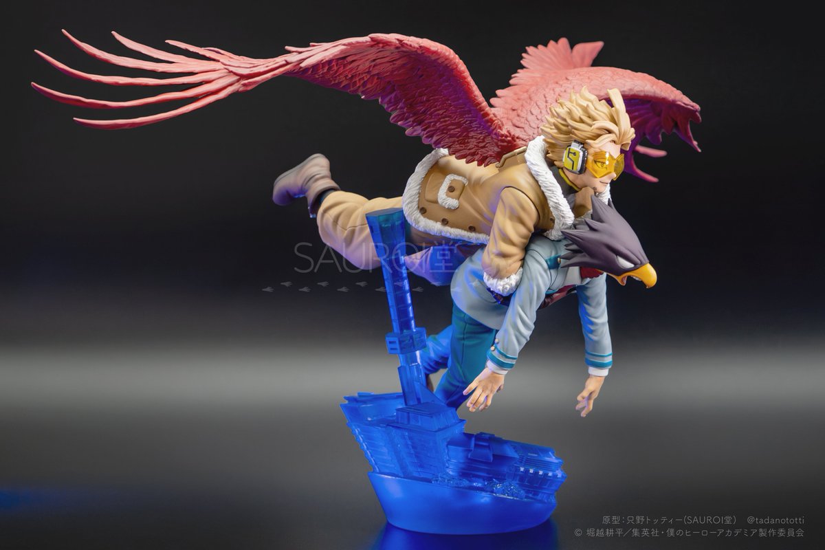 tadanototti's tweet photo. 別角度です！
#WF2026W #ヒロアカ #mha #ホークス #Hawks #常闇踏陰 #tokoyamifumikage